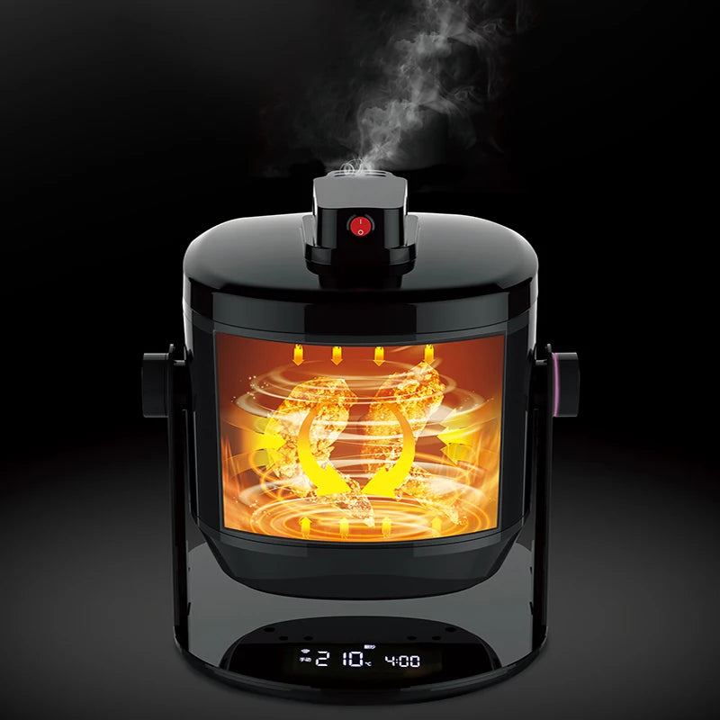 GT7H3K Air Fryer 220V Household Smart 6L Large Capacity Multifunctional Oil-Free Healthy Electric Fryer 2400W Cooking Machine