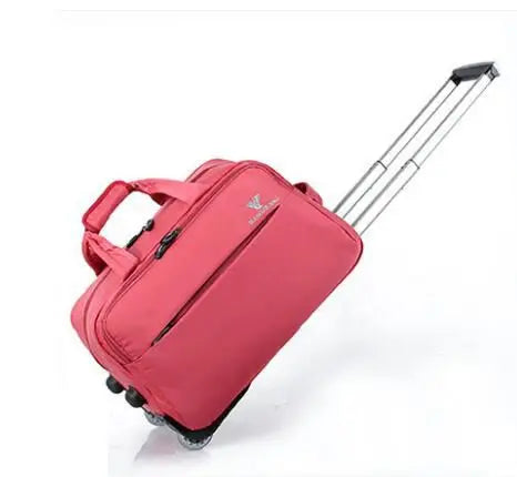 Women Travel Trolley bag Women Carry On hand luggage bag Rolling luggage Bag with wheels bag cabin Travel Trolley Suitcase Bag