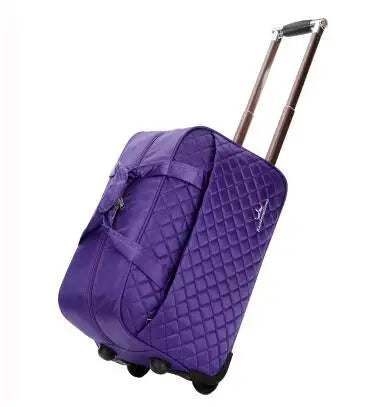 brand20Inch 24" Large luggage Bag trolley Case travel bag on wheels for women men suitcase Travel Duffle Travel Rolling Baggage