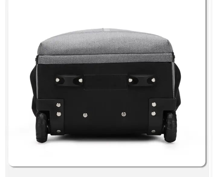 2021 travel rolling backpack for men oxford baggage bag men wheeled backpack bag luggage Trolley Bag on wheels Trolley Suitcase