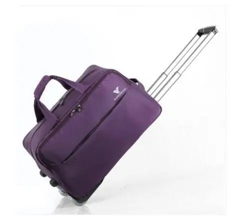 Women Travel Trolley bag Women Carry On hand luggage bag Rolling luggage Bag with wheels bag cabin Travel Trolley Suitcase Bag