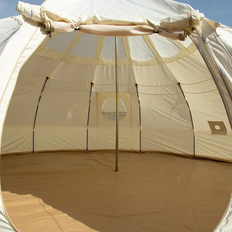 2023 Popular Model in USA Outdoor Luxury Camping Star Tent Air Dome Tent Glamping Mongolian Yurt Waterproof Sun Protection
