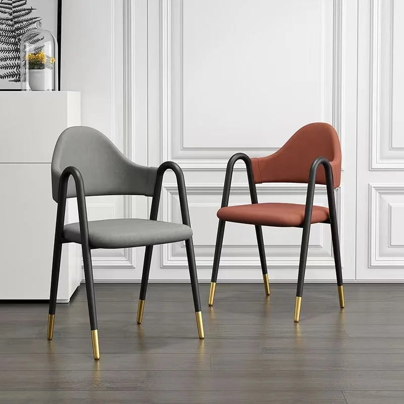 Light Luxury Marble Round Dining Table Italian Minimalist Coffee Tables and Chairs Set Kitchen Table Desk 2 Stools Mesa Muebles