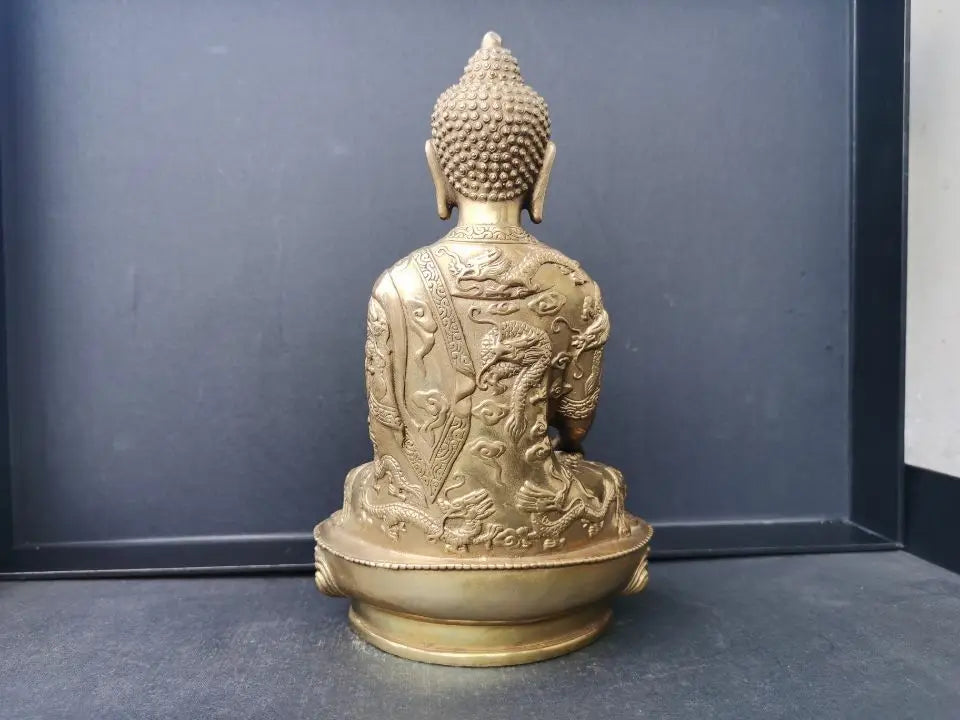 Tibet Tibetan Buddhism Shakyamuni Bronze Buddha Statue