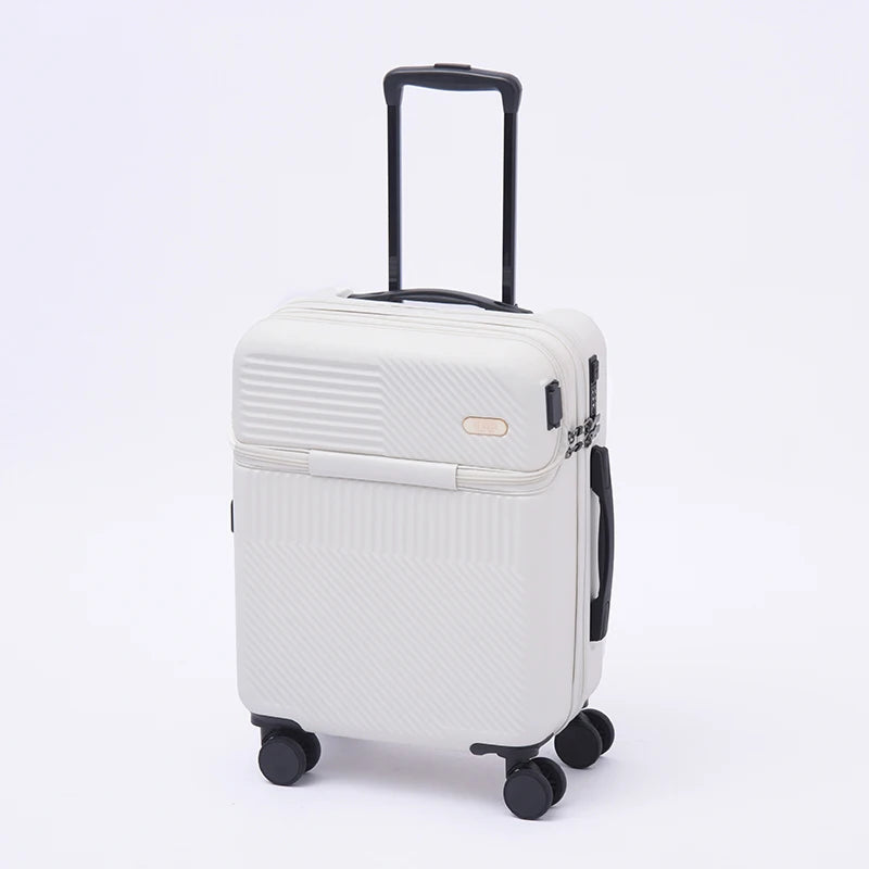 Travel Suitcase Carry on Luggage with Wheels Cabin Rolling Trolley Luggage Bag Men's Women Business Lightweight Suitcases