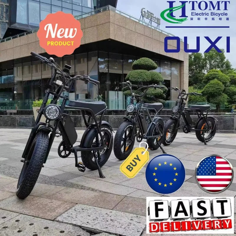 250w EU warehouse best seller electric bike offroad 20inch fat tire electric bicycle v8 all terrain e-bike