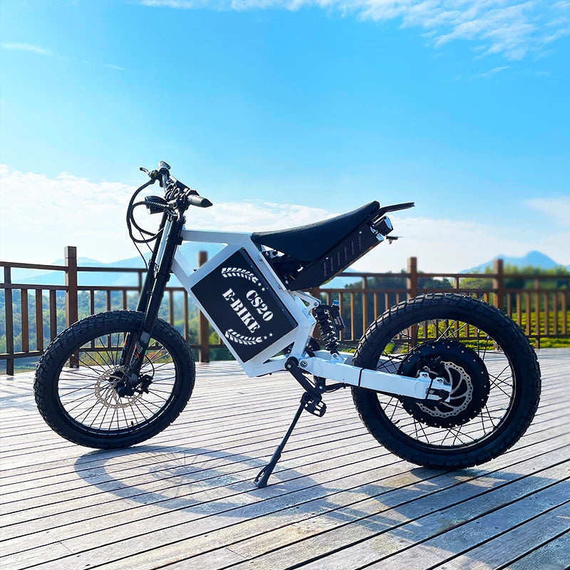 CS20 Aluminum Frame 72v 12000w Watt Fastest Biggest Power Electric Bike With Cs20 Ebike Electric City Bike For Sale