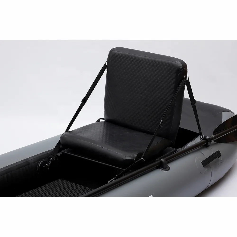 Grey Fishing Boat Canoe Fishing Kayak Inflatable Kayak Camping