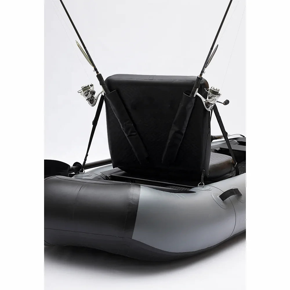 Grey Fishing Boat Canoe Fishing Kayak Inflatable Kayak Camping