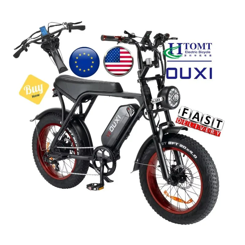 250w EU warehouse best seller electric bike offroad 20inch fat tire electric bicycle v8 all terrain e-bike