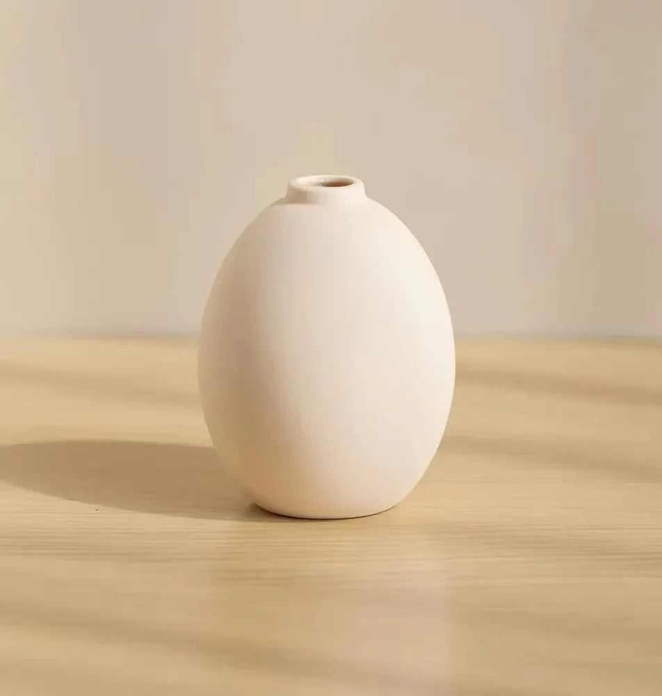 Nordic ins wind ceramic vase decoration living room dry flower arrangement flower device home stay art soft decoration knickknac