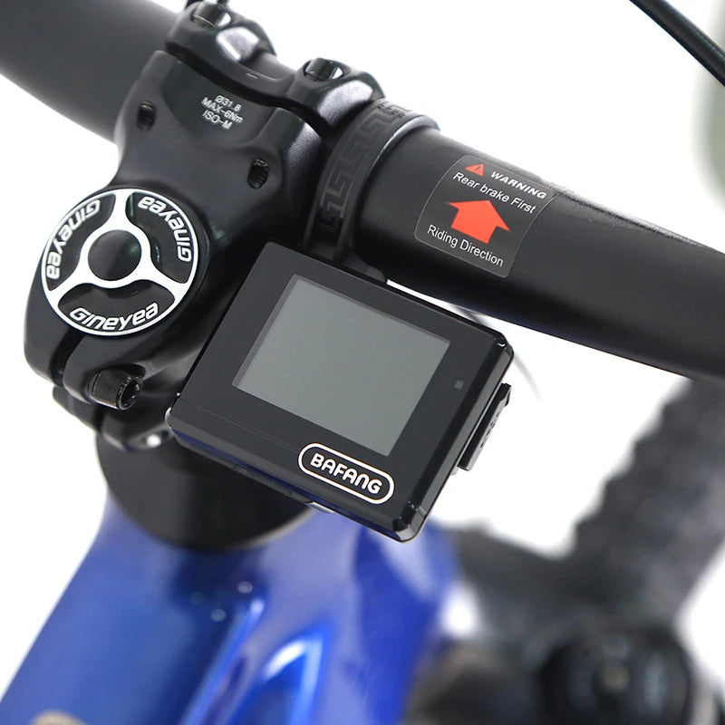 TWITTER EM6 Ebike 48V 250W Bafang Mid Drive Full Suspension Mountain Bike Electric Bikes Electric Mountain Bike MTB for sale