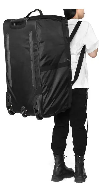 Travel Rolling Luggage Handbag Men Large Capacity 150L Travel Trolley Bag Wheeled Suitcase Oxford Rolling Luggage Bag Wheeled