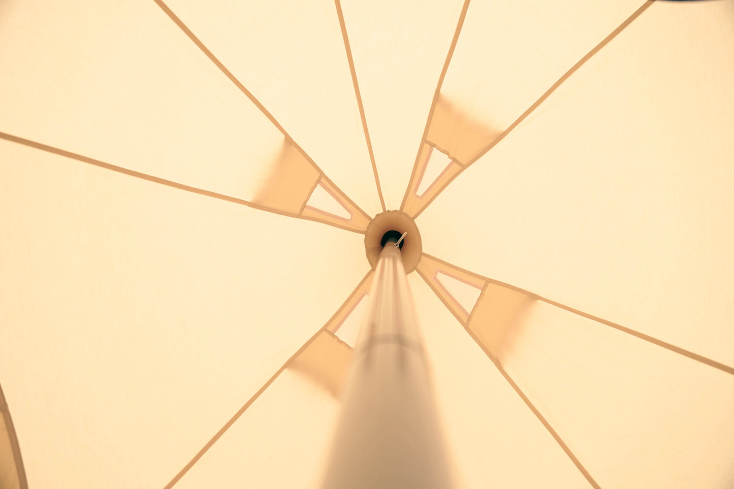 3-5 m Pyramid tent lighting Luxury cotton canvas lighting Hunting tents outdoor Tent House