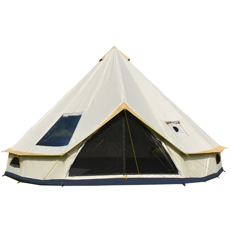 Portable Simple construction Yurt tent outdoor camping Pyramid light luxury Indian dome tent