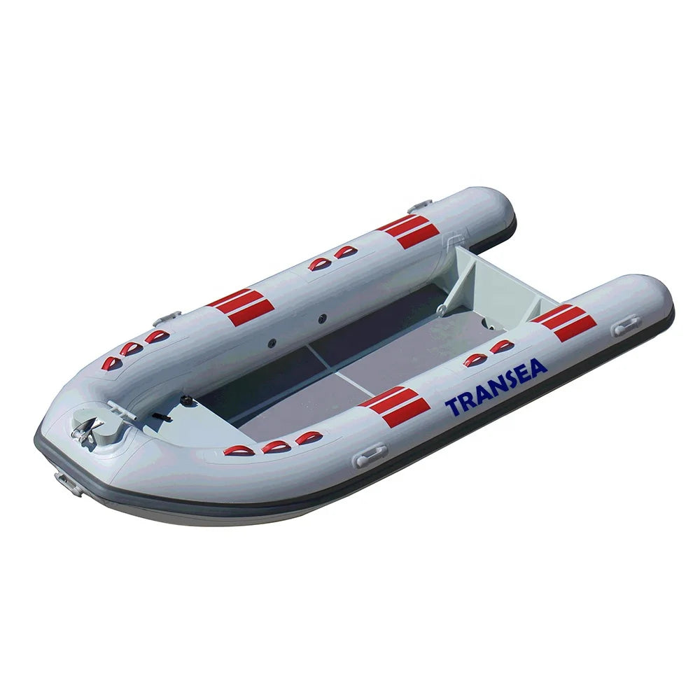 Shock price 12 ft aluminum hull inflatable rib tender boat 360 for family use