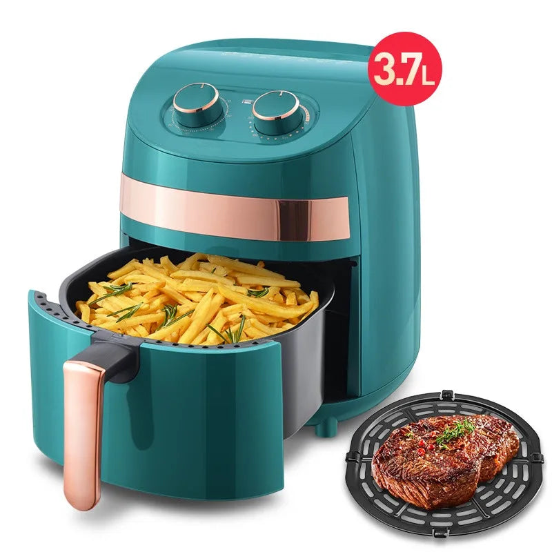 220V 3.7L Electric Air Fryer Intelligent Oil-free French Fries Household Electric Frying Machine