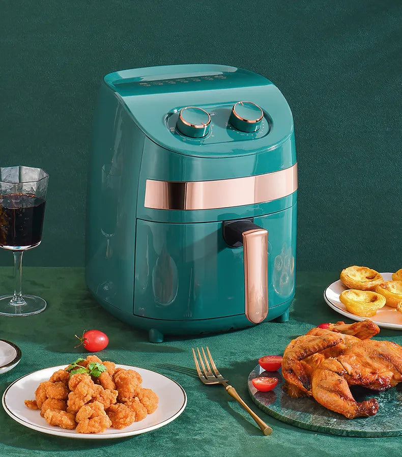 220V 3.7L Electric Air Fryer Intelligent Oil-free French Fries Household Electric Frying Machine