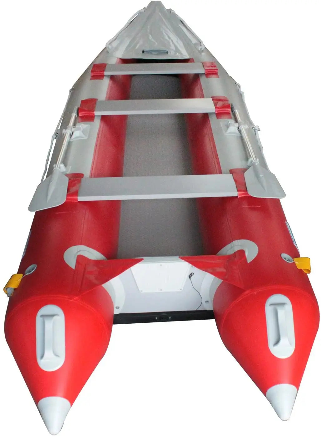 14.1Ft Inflatable Kayak Fishing Tender Inflatable Pontoon Boat Canoe