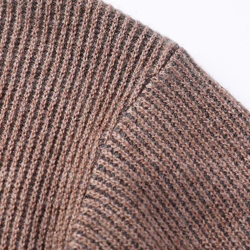 High Quality Men‘’s Wool Sweater Fashion Autumn Soft Warm Pullover Men's Thick Knit Sweater Tops Korean Slim Winter Clothing