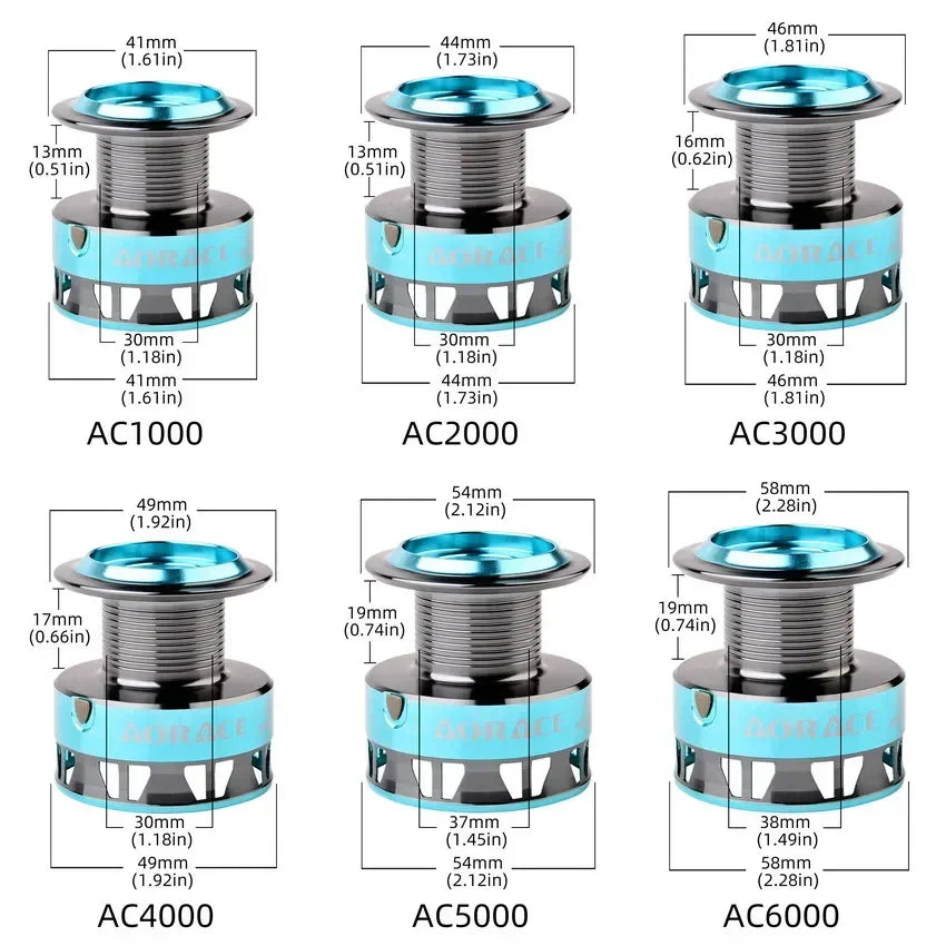 Spinning Fishing Reel 1000-6000 Series Ultralight Max Drag 15kg Surfcasting Spinning Reel Saltwater Jigging Pesca Reels
