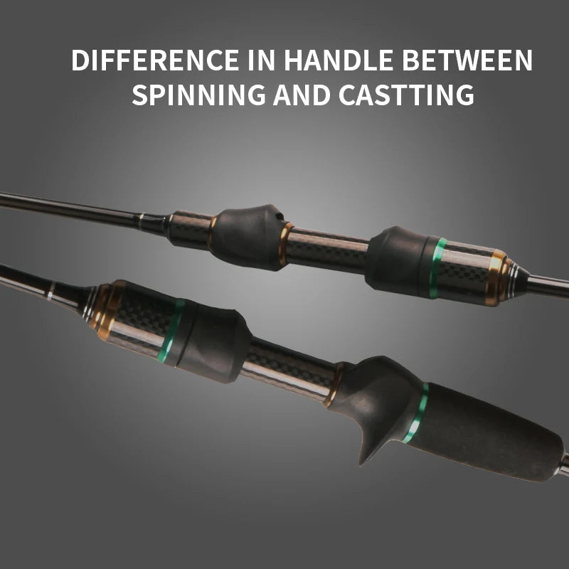 Mavllos Assault UL Spinning Rod, Bait 0.5-8g  Line 2-6lbs Action Fast Ultralight Soft Solid Tip Snapper Fishing Casting Rod