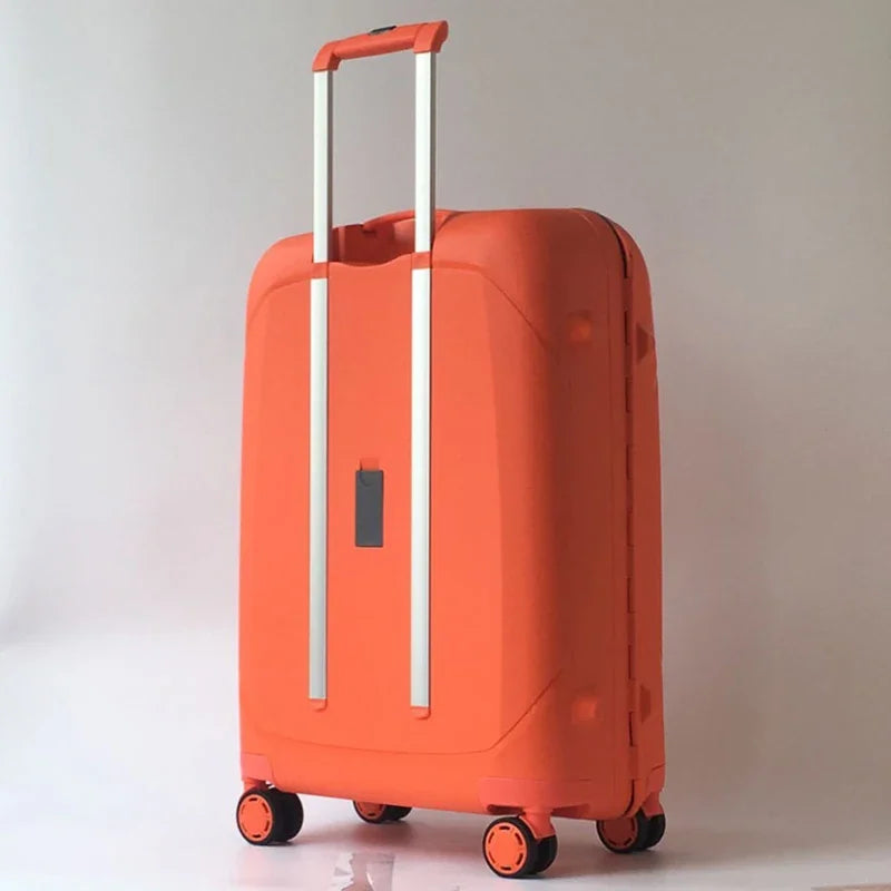 Carrylove 20"24"28“ Inch Women Large Trolley Luggage Baggage Spinner Vintage Suitcase For Traveling