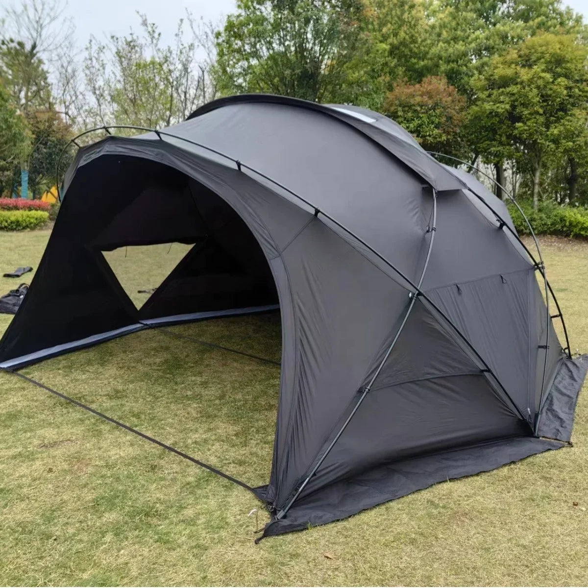 Wind Valley hot selling Luxury 6- 8 persons big Outdoor Shelter Rain Fly Large tunnel Ultralight Waterproof Camping family Tent